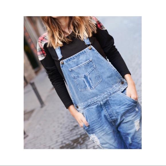 Zara Jeans Zara Denim Jumper Poshmark